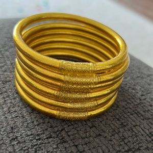 GOLD ALL WEATHER BANGLES